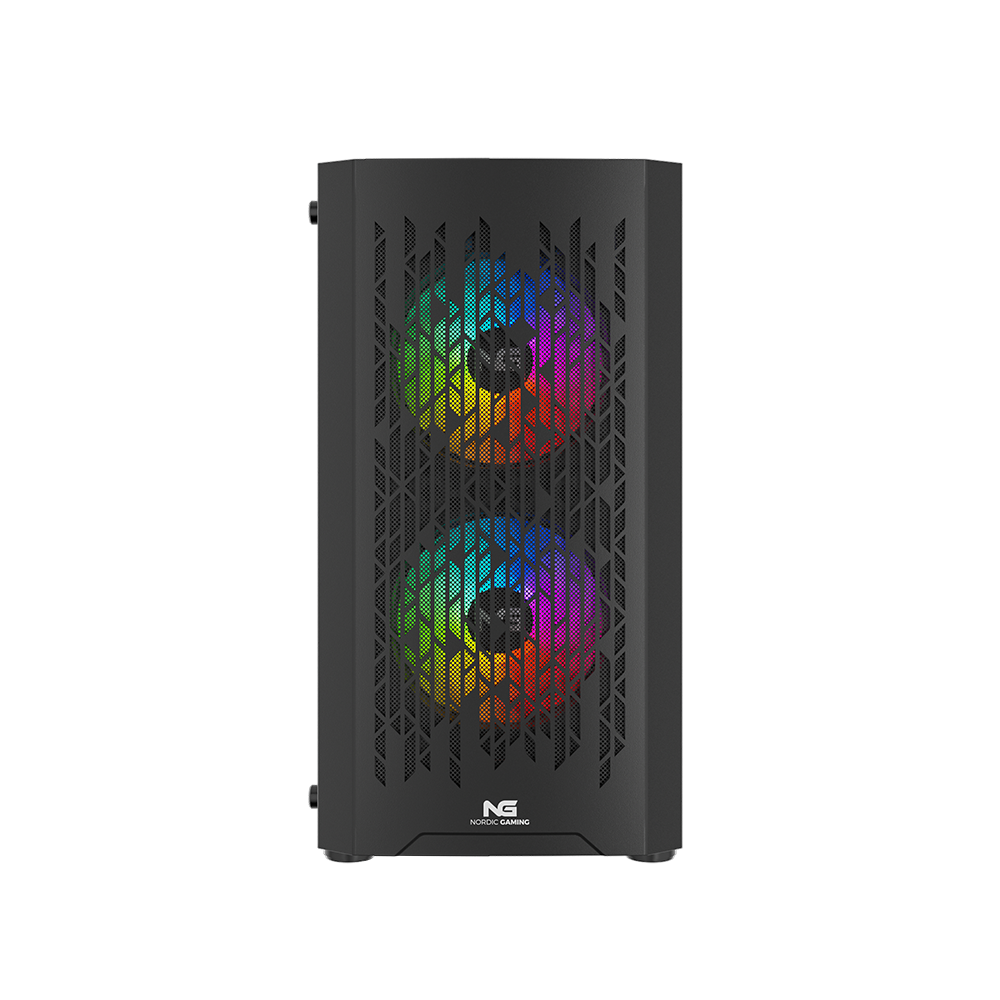 Nordic Gaming Fenris RGB Mini Tower micro-ATX - Svart
