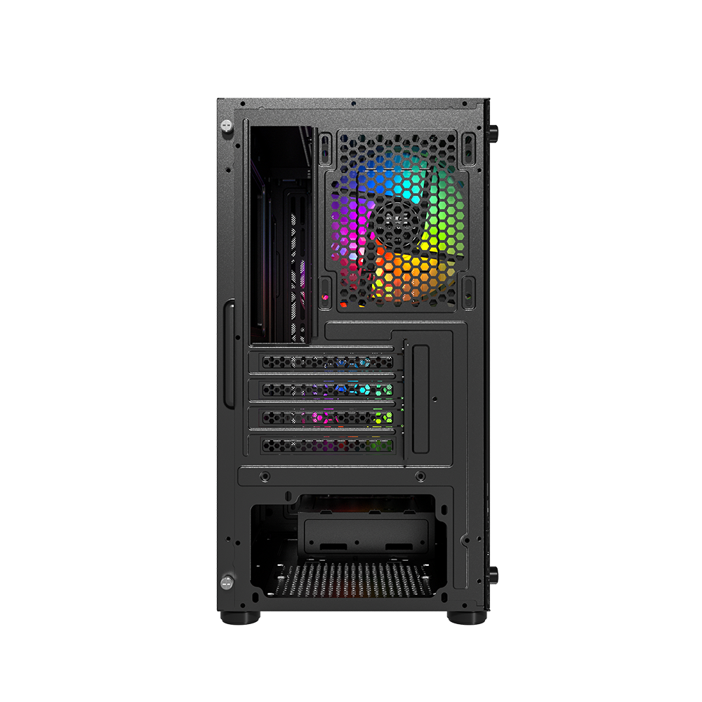 Nordic Gaming Fenris RGB Mini Tower micro-ATX - Svart