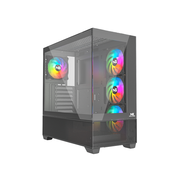 Nordic Gaming Hugin RGB Tårn ATX - Sort