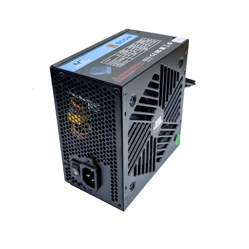 Nordic Gaming NGP-1174 Strømforsyning 600Watt 80+ Bronze