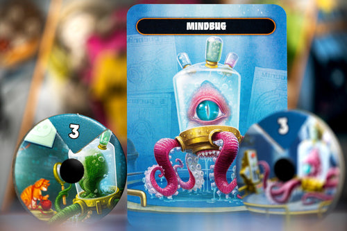 Mindbug Der erste Kontakt Kortspil Tysk – Mindbug-kort