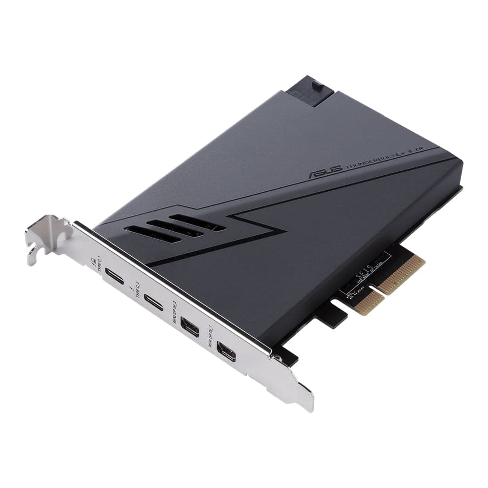 ASUS ThunderboltEX 3-TR Expansionskort - 2 X Thunderbolt 3 (USB Type-C, 40 Gbps), 2 X Mini DP 1.4