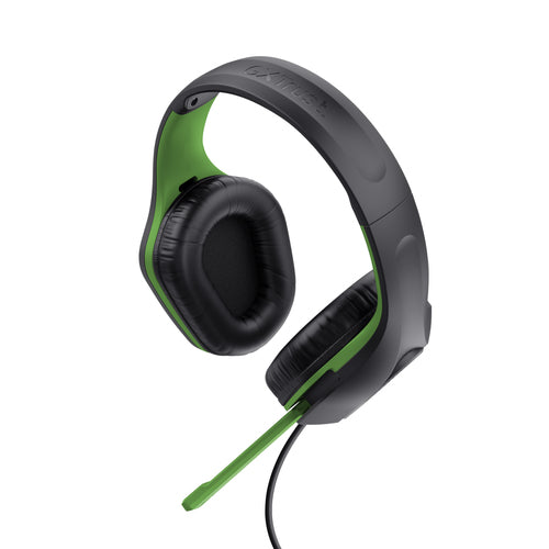 Trust GXT 415X Zirox gaming-headset – sort/grøn – produktbillede 6