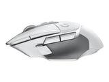 Logitech G G502 X LIGHTSPEED Optisk Trådlös Vit