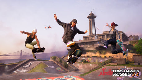 Tony Hawk's Pro Skater 3 + 4 – Nintendo Switch 2 – Kode i æsken – skatepark i spillet