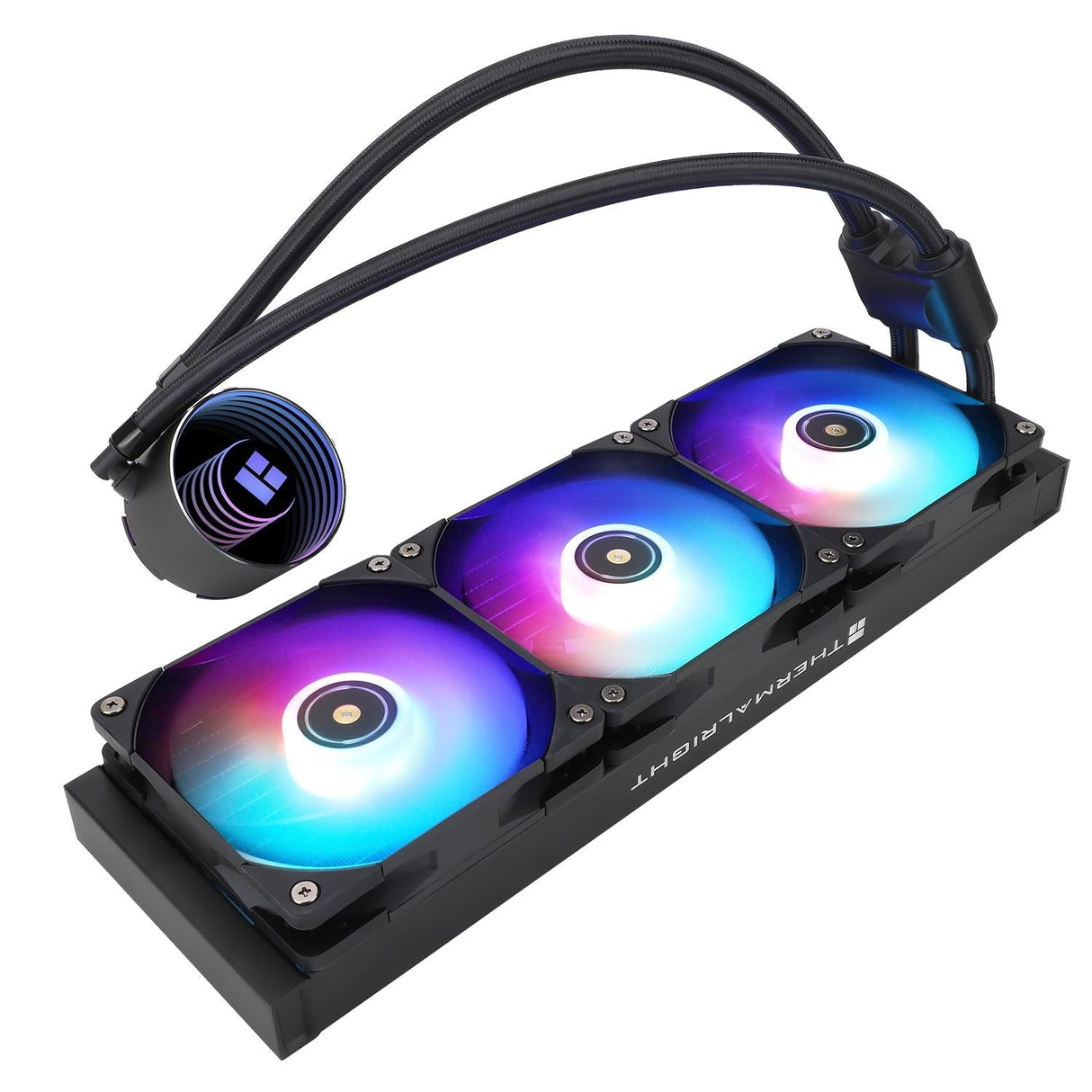 Thermalright Frozen Notte V2 360 Svart ARGB - AIO, 360mm