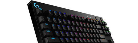Logitech - PRO Gaming Keyboard - English (UK) - QWERTY Layout - Black - Mechanical Keyswitch - Windows, Mac OS