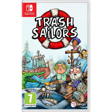 Trash Sailors – omslag til Nintendo Switch