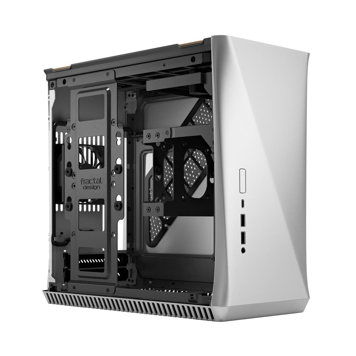 Fractal Design - ERA ITX - Silver/Vit Ek