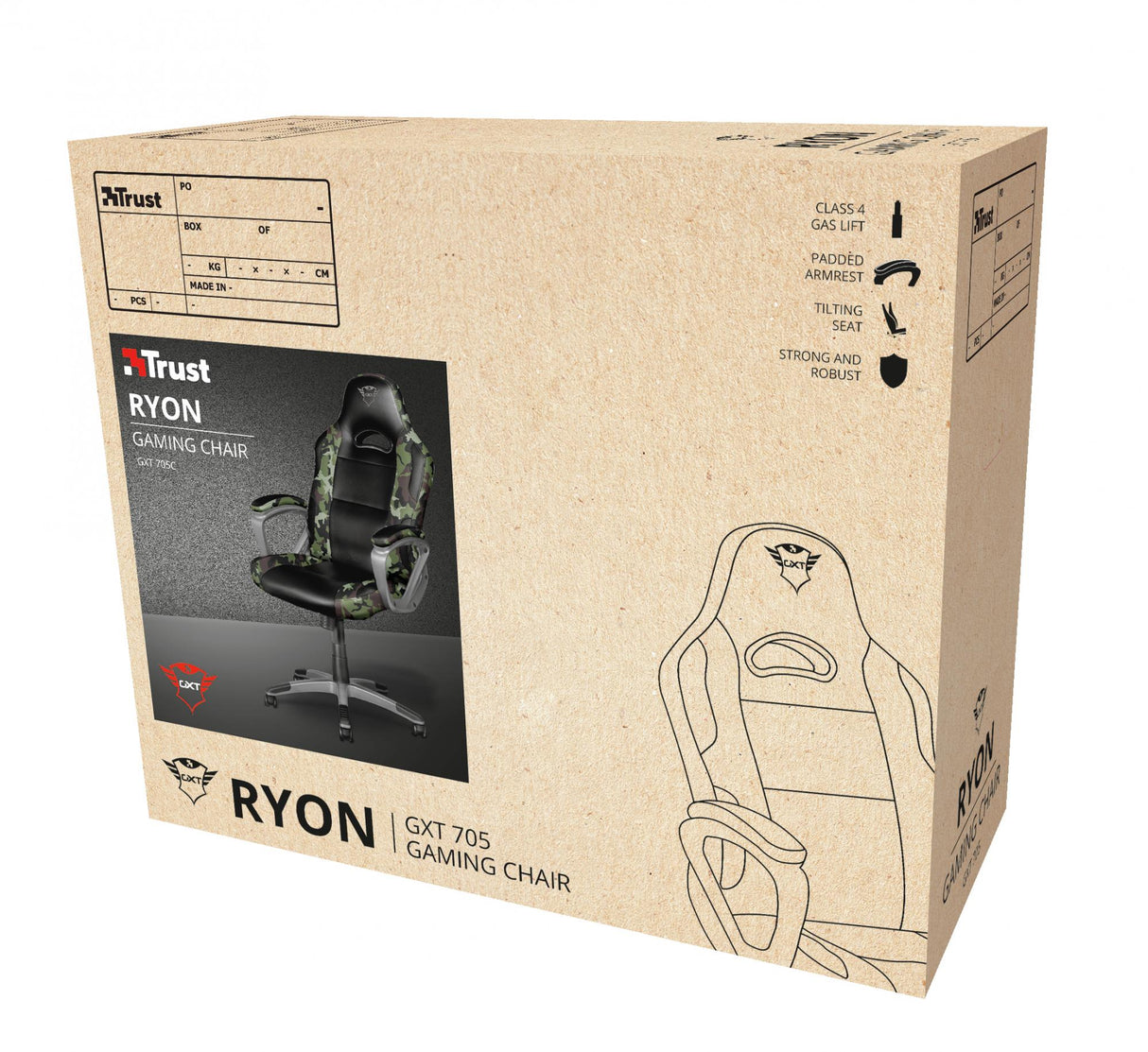 TRUST GXT701C RYON STOL CAMO