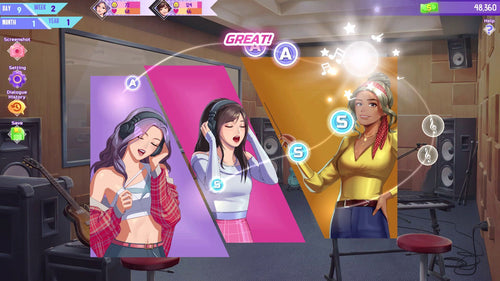 K-pop Idol Stories: Road to Debut – PlayStation 5 – skærmbillede fra spillet