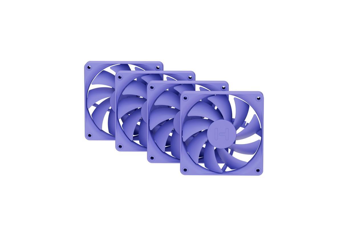 HYTE FA12 FAN - Taro Milk / Purple, 4-pack HYTE