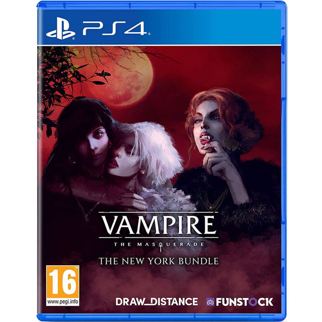 Vampire: The Masquerade - Coteries of New York + Shadows of New York – PlayStation 4 – spilomslag