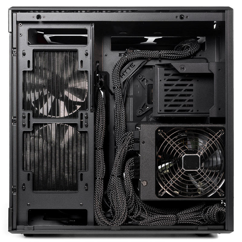 Hyte Y60 Midi Tower - svart/svart, PCI-e 4.0, panoramautsikt över glas