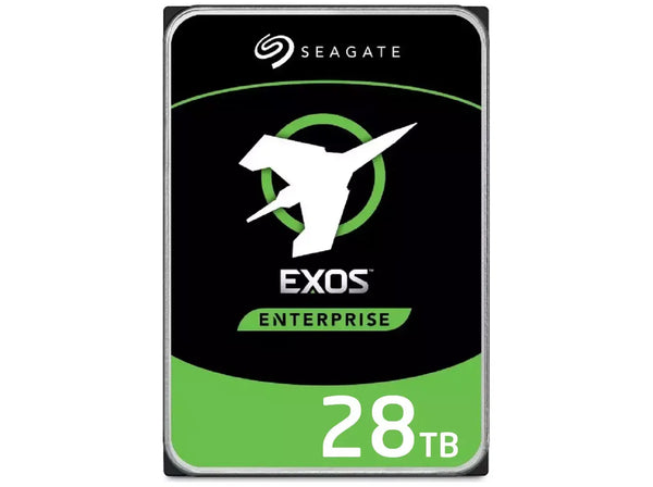 Seagate Exos Hårddisk ST28000NM000C-FR 28TB SATA-600 7200rpm - Fabriksrenoverad