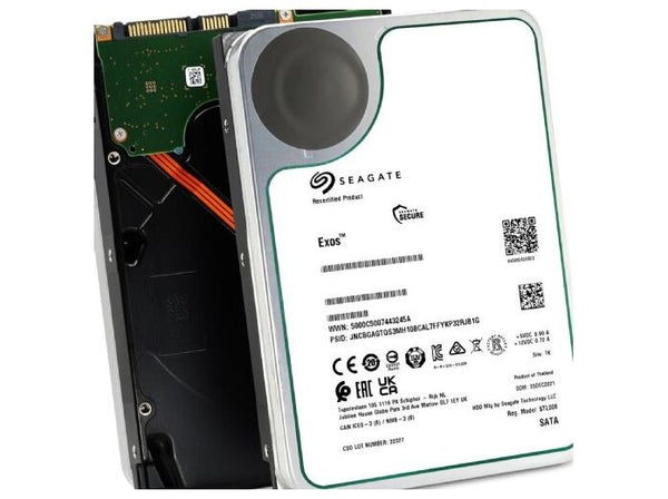 Seagate Exos Hårddisk ST26000NM000C-FR 26TB SATA-600 7200rpm - Fabriksrenoverad