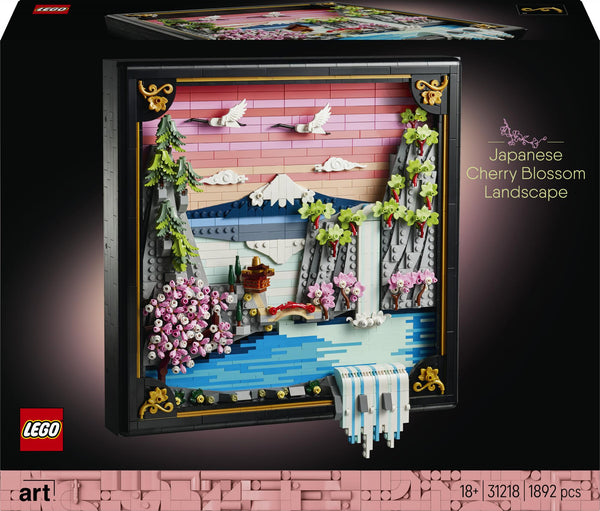 LEGO Art Japansk Kirsebærblomst Landskab
