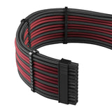 CableMod PRO ModMesh RT-serien ASUS ROG / Seasonic Kabelsatser - Svart/blodröd