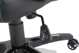 Geekd Raid Gaming Stol Svart/Blå - PU Läder - Upp Till 150 KG