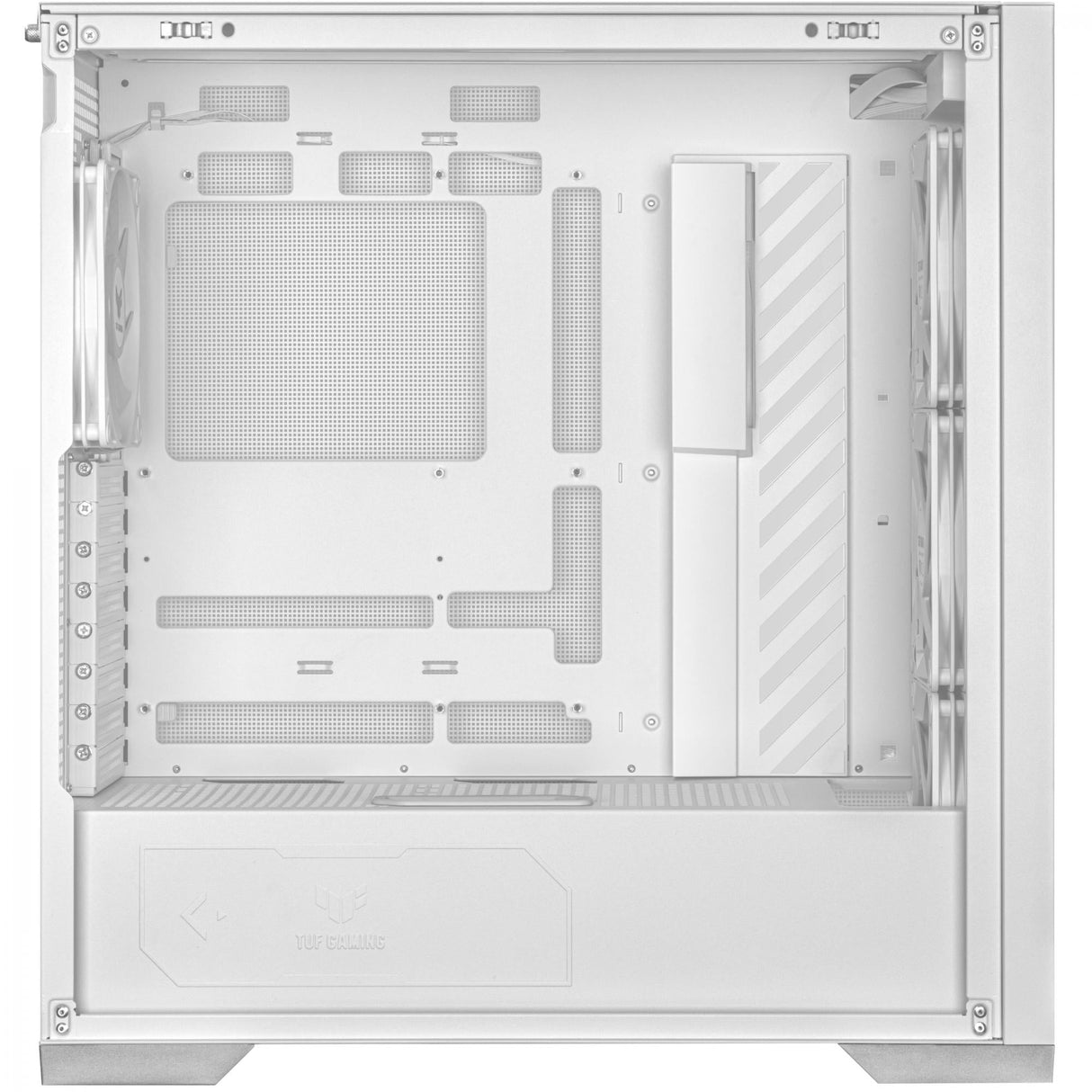 ASUS TUF Gaming GT302 TG ARGB ATX midi-tower - White ASUS