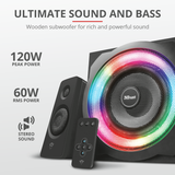Trust GXT 629 Tytan RGB Illuminated 2.1 Speaker Set