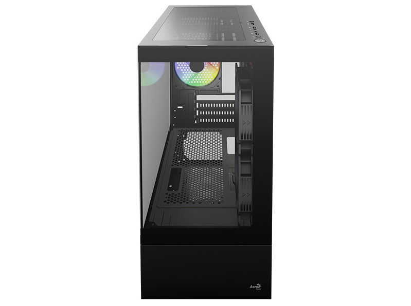 AeroCool Viewport Mini Tower Micro ATX Ingen strömförsörjning Svart