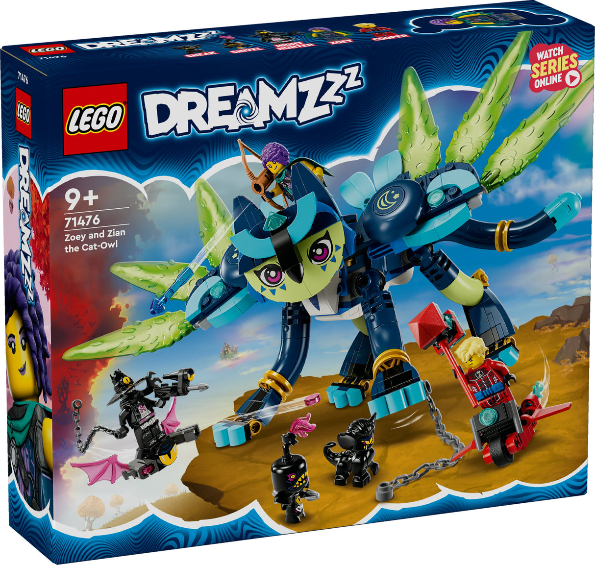 LEGO 71476 DREAMZzz Zoey Och Zian Cat Tugglan, Byggleksaksväska