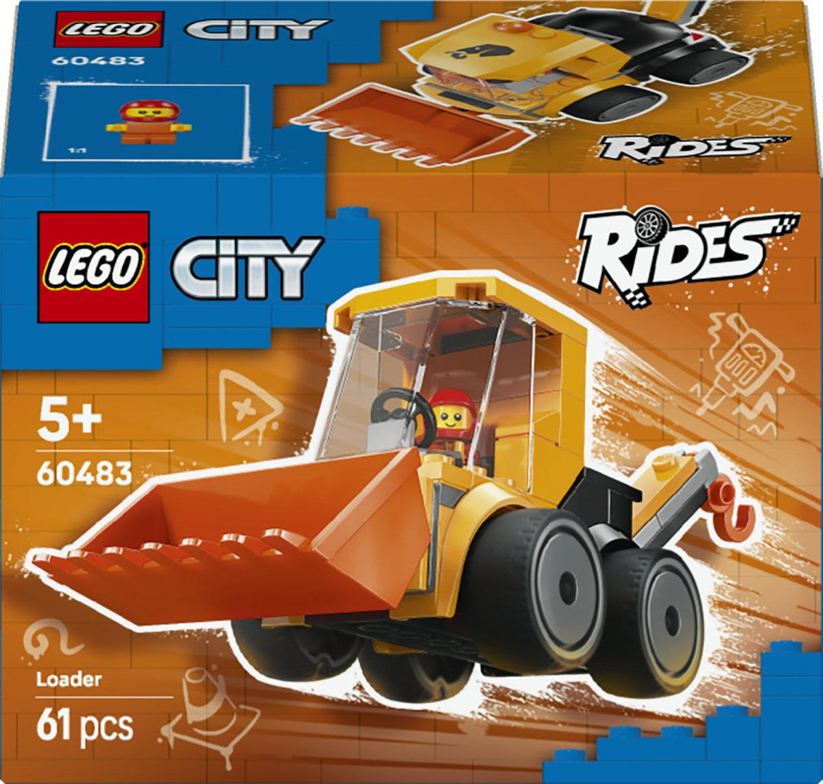 LEGO 60483 City Cool Speedster - Wheel Loader LEGO