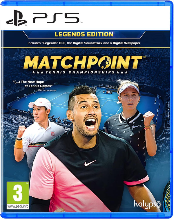 Matchpoint: Tennis Championships - Legends Edition (FR/Multi in game) – PlayStation 5