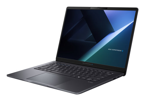 ASUS ExpertBook BM3606CGA-PL0211X Copilot+ PC – set skråt forfra; tastaturlayout illustrativt