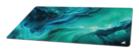 Sharkoon SKILLER SGP40 D10 Turquoise Blue 1000x500mm Water-Repellent Stitched Anti-Slip Gaming Mouse Pad Sharkoon