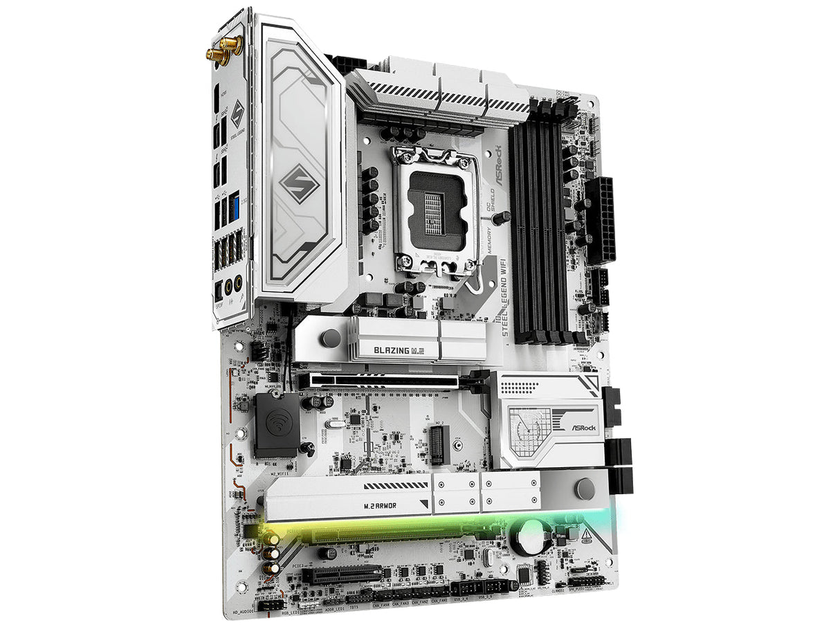 ASRock Z890 Steel Legend WIFI Moderkort ATX LGA-1851 Intel Z890