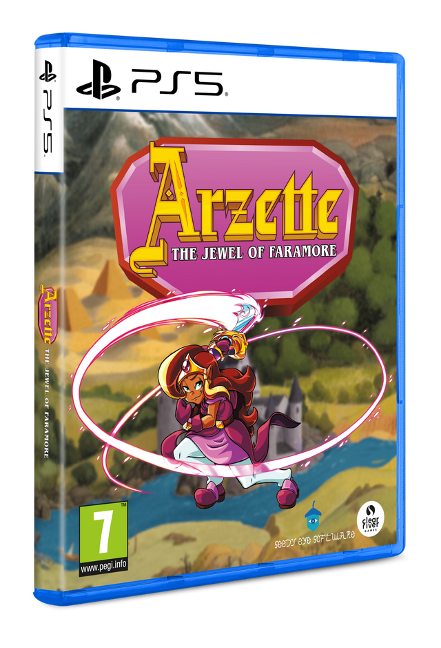 Arzette:The Jewel of Faramore – PlayStation 5 – spilomslag