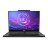 MSI VenturePro A16 AI+ A3HWEG-003 – front med skærm