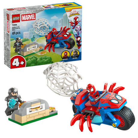 LEGO 11206 Marvel Spidey and his super friends Spidey on motorcycle vs. Rhino Lego