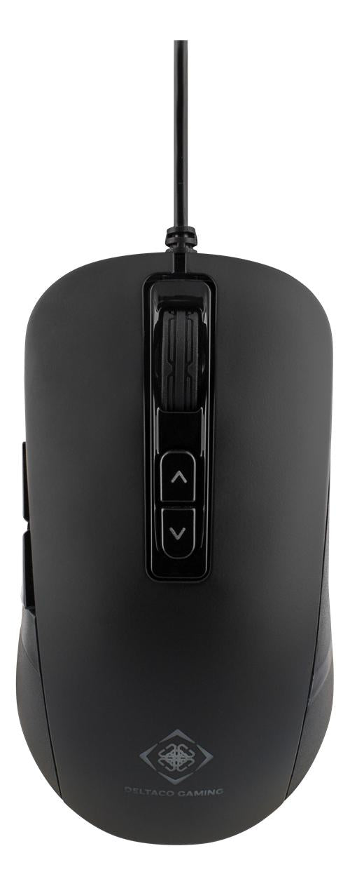 Deltaco - DM110 Gaming Mus - 7 Knappar - LED - Svart