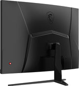 MSI G32C4X – 31,5″ gamingskærm, 1920 × 1080, 250 Hz – bagside set skråt fra højre