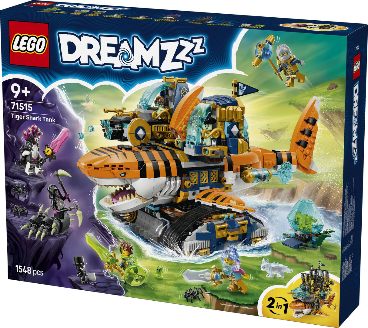 LEGO - DREAMZzz - Tiger Shark Tank (71515) LEGO