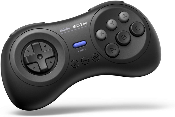 8BitDo M30 Bluetooth-platta - Svart
