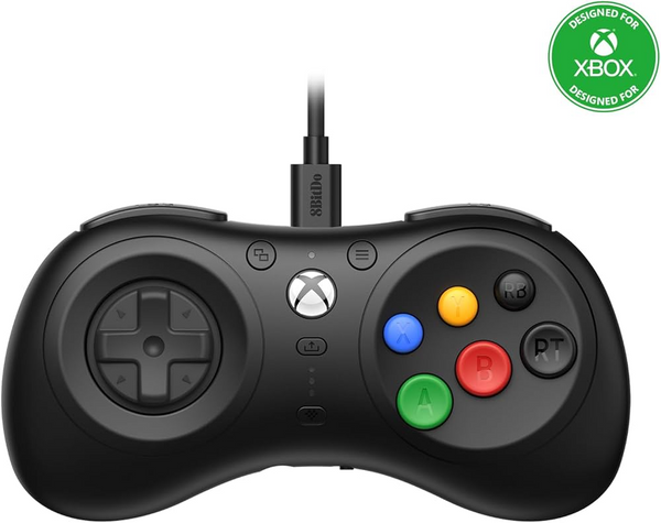 8BitDo M30 Trådbunden Xbox-kontroll – Svart