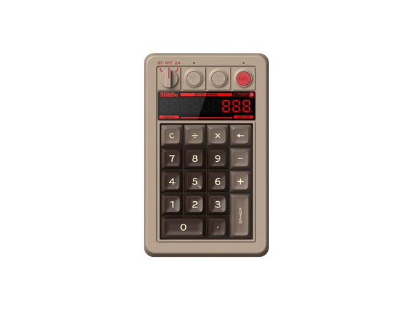 8BitDo mekaniskt numeriskt tangentbord - C64-utgåva