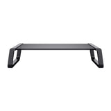 TRUST MONTA GLASS MONITOR STAND - SVART