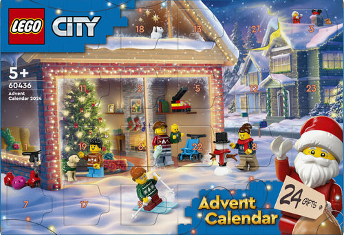 LEGO 60436 City Advent Calendar 2024, construction toy Lego