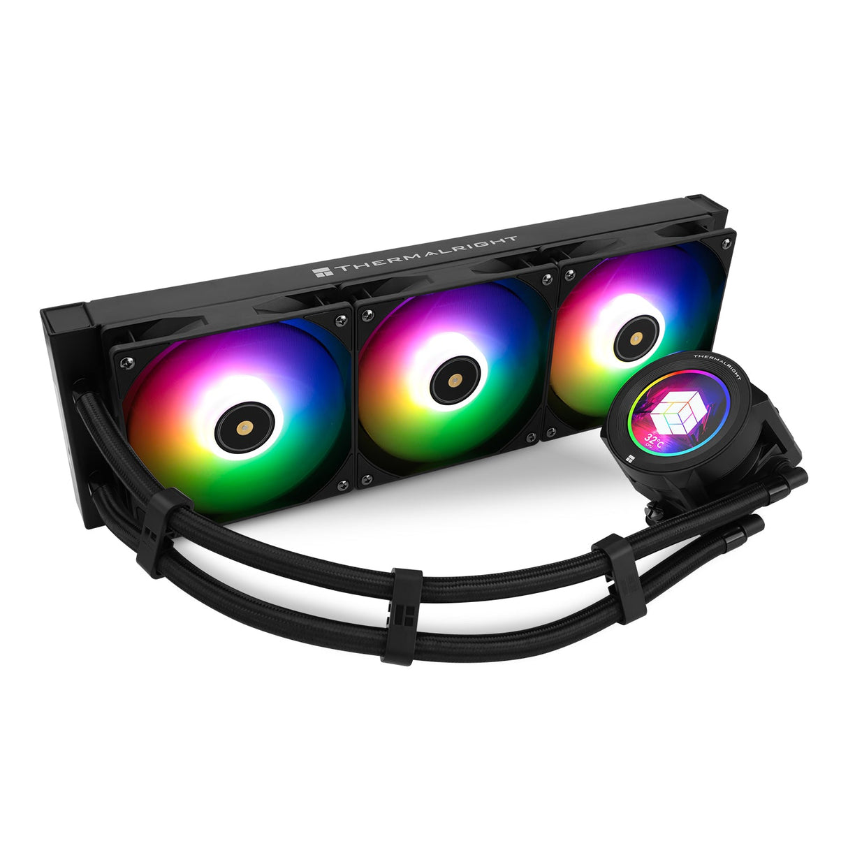 Thermalright Core Vision 360, Svart, Argb