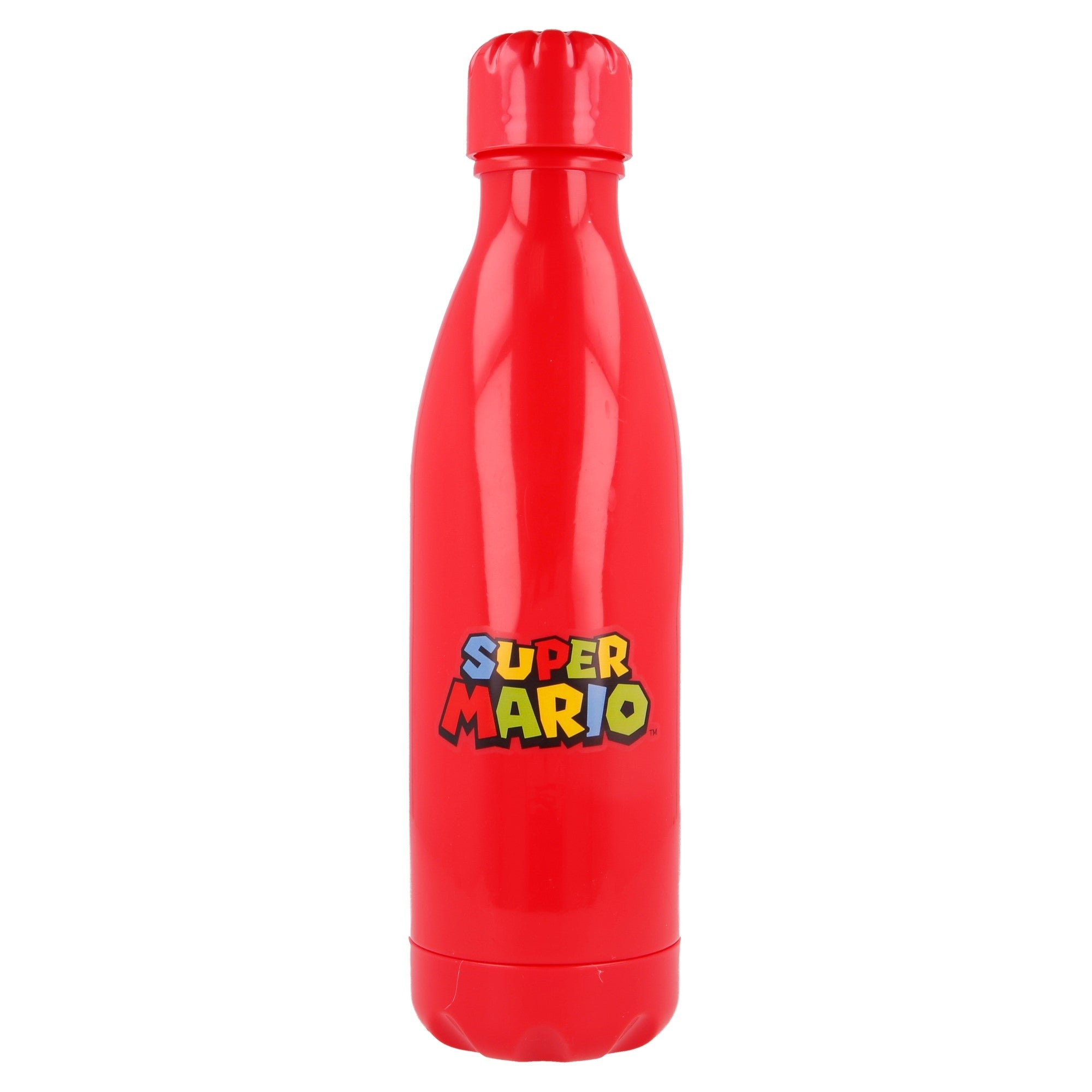Super Mario - Plastvattenflaska - Röd - 660 ML