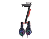 SUREFIRE - Vinson N2 Dual Gaming RGB MF Headsetstativ, Svart