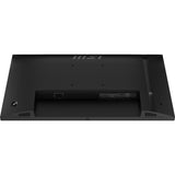 MSI PRO MP245PHG E14 – 23,8″ skærm, 1920 × 1080, 144 Hz – tilslutninger set nedefra