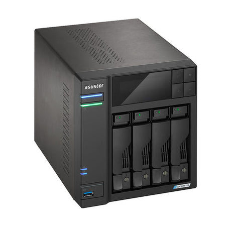 Asustor LOCKERSTOR 4 Gen2 (AS6704T) – set skråt forfra (vinkel 2)