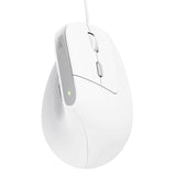 TRUST BAYO II ERGONOMISK MUS - VIT