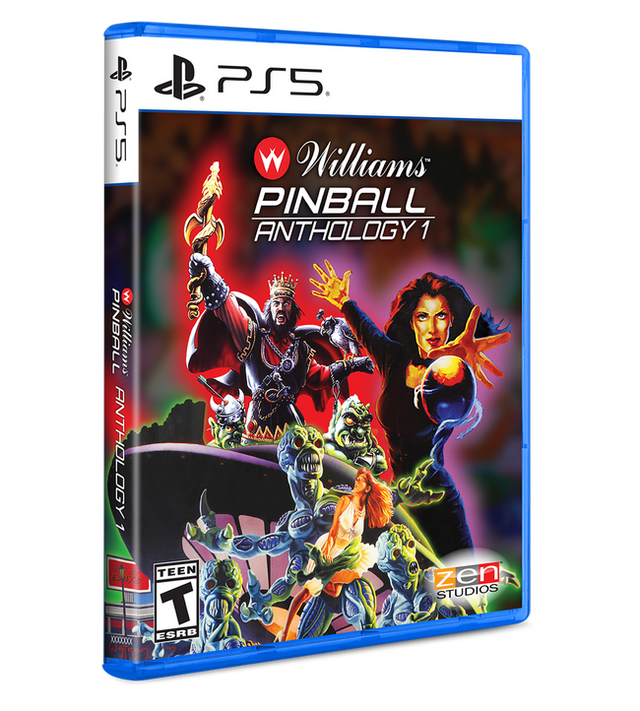 Pinball FX – Williams Pinball Anthology Volume 1 (Limited Run) (Import) – PlayStation 5 – spilomslag